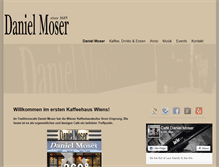 Tablet Screenshot of danielmoser.at